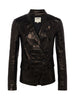 Kenzie Leather Blazer blazer L'AGENCE   