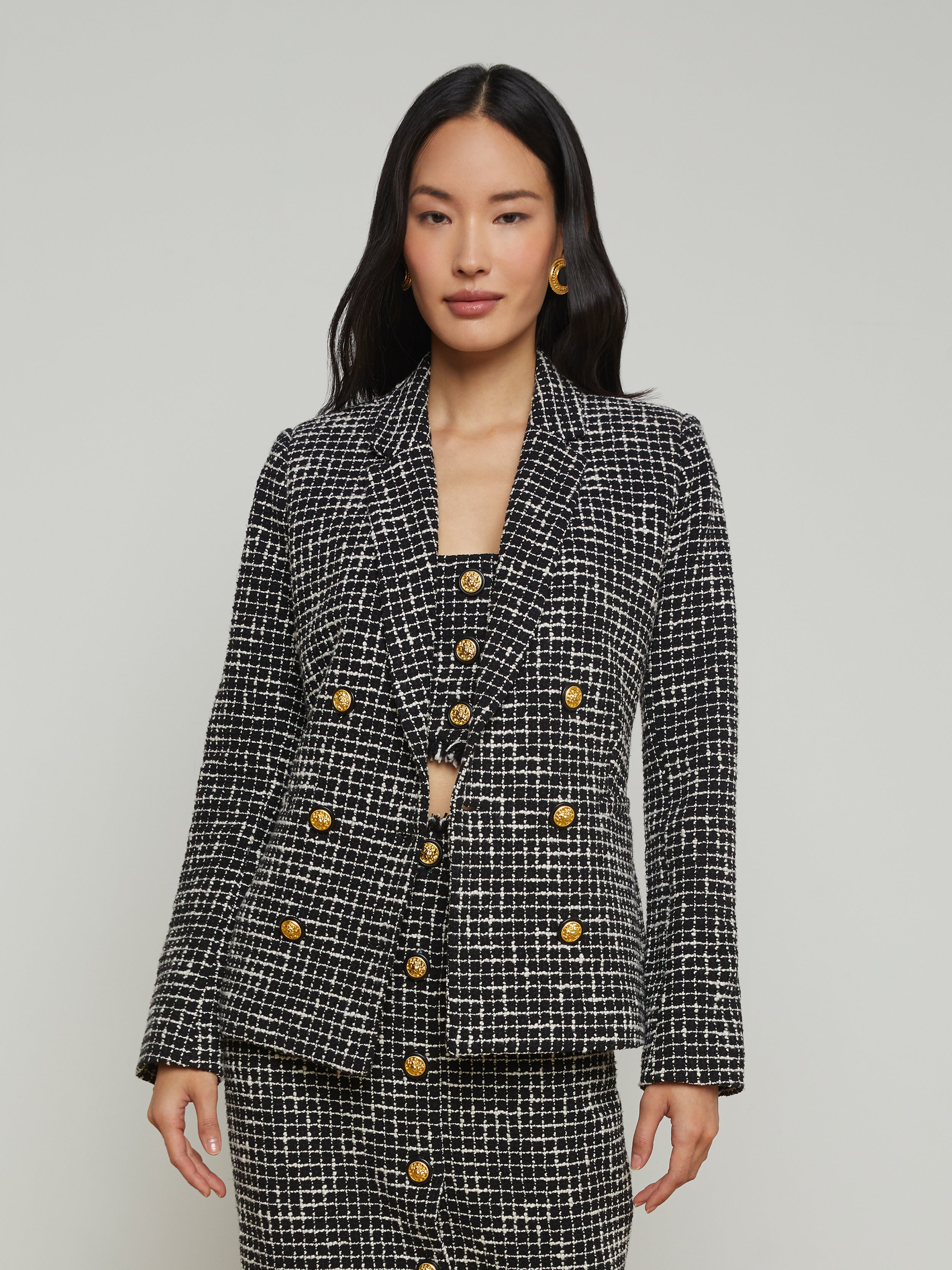 Colin Tweed Blazer blazer L'AGENCE