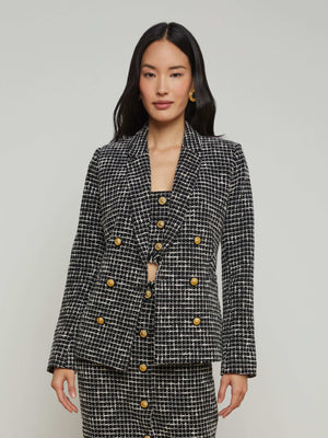Colin Tweed Blazer blazer L'AGENCE Sale