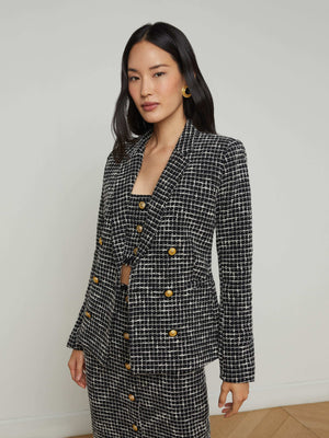 Colin Tweed Blazer blazer L'AGENCE Sale