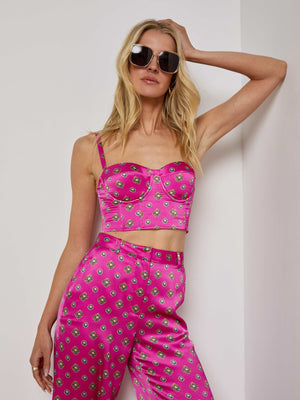 Sonya Silk Bustier