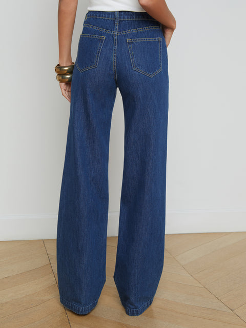 Clayton Wide-Leg Jean jean L'AGENCE   