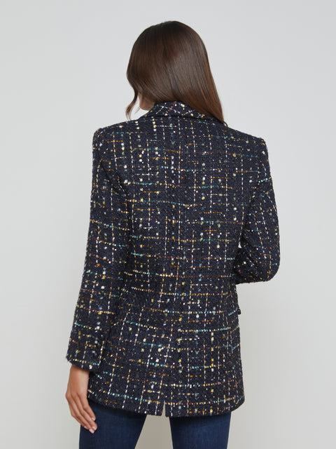 Jayda Tweed Blazer blazer L'AGENCE   