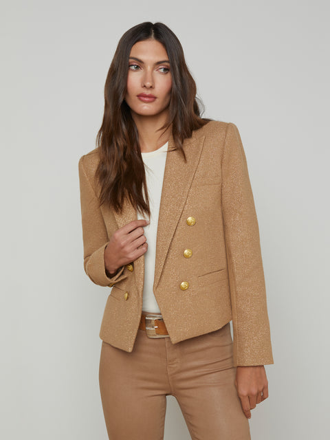 Brooke Open-Front Blazer blazer L'AGENCE