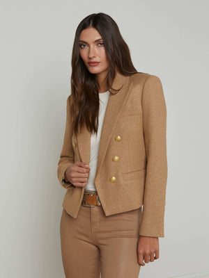 Brooke Open-Front Blazer blazer L'AGENCE