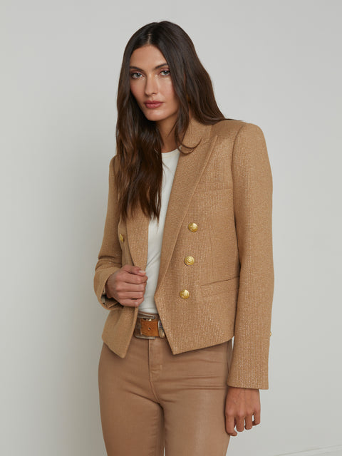 Brooke Open-Front Blazer blazer L'AGENCE