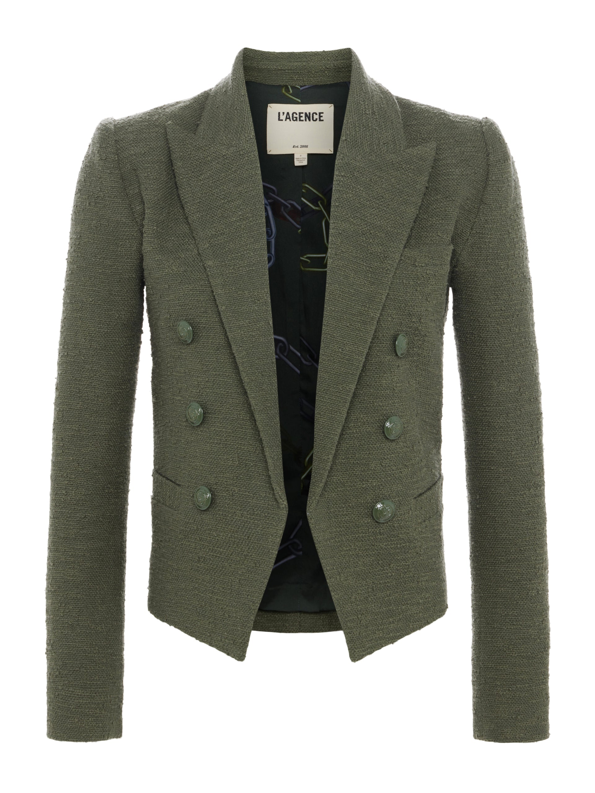 Brooke Open-Front Blazer blazer L'AGENCE Sale