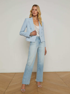 Brooke Open-Front Blazer blazer L'AGENCE