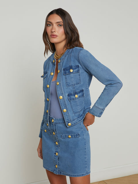 Yari Denim Jacket jacket L'AGENCE