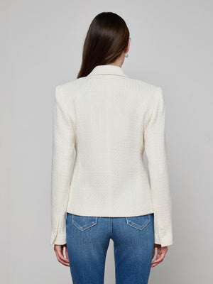 제나 트위드 블레이저