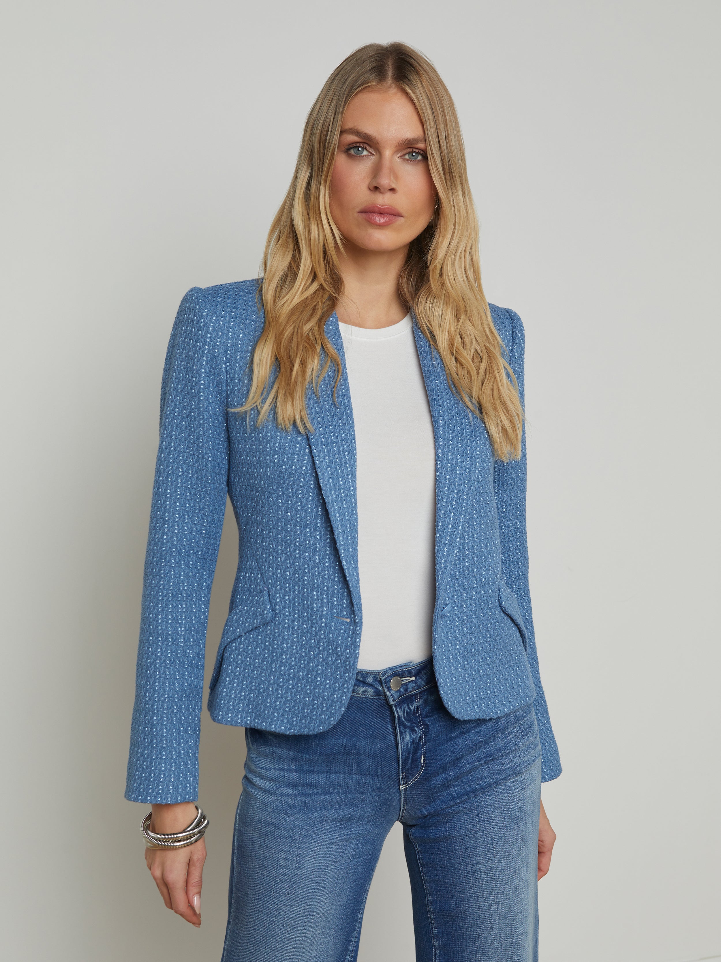 Jennah Tweed Blazer blazer L'AGENCE