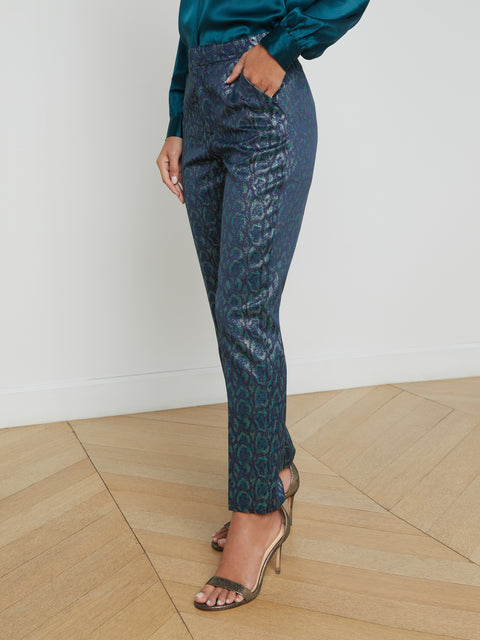 Rebel Jacquard Trouser trouser L'AGENCE   