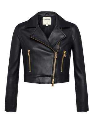 Onna Leather Jacket jacket L'AGENCE Sale