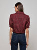 Giacca tweed ritagliata