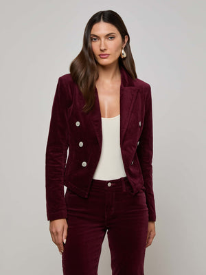 Wayne Velvet Blazer