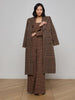 Manteau à plaid kolina
