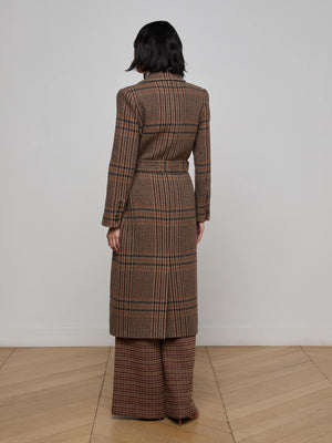 Manteau à plaid kolina