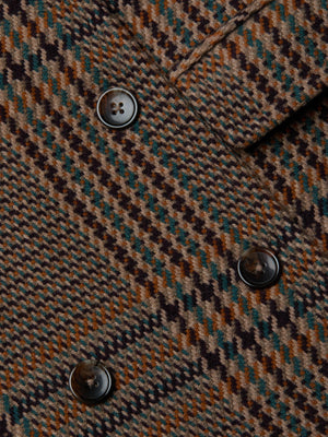 Manteau à plaid kolina