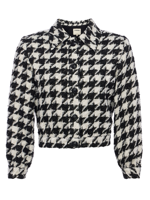 Bridges Houndstooth Jacket jacket L'AGENCE Sale