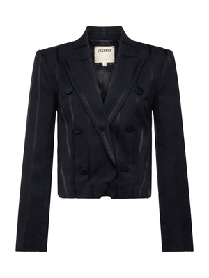 Blazer a strisce Lila