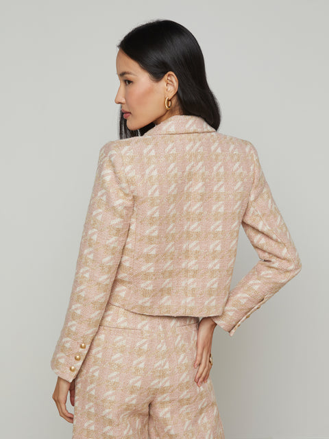 Lila Tweed Blazer blazer L'AGENCE