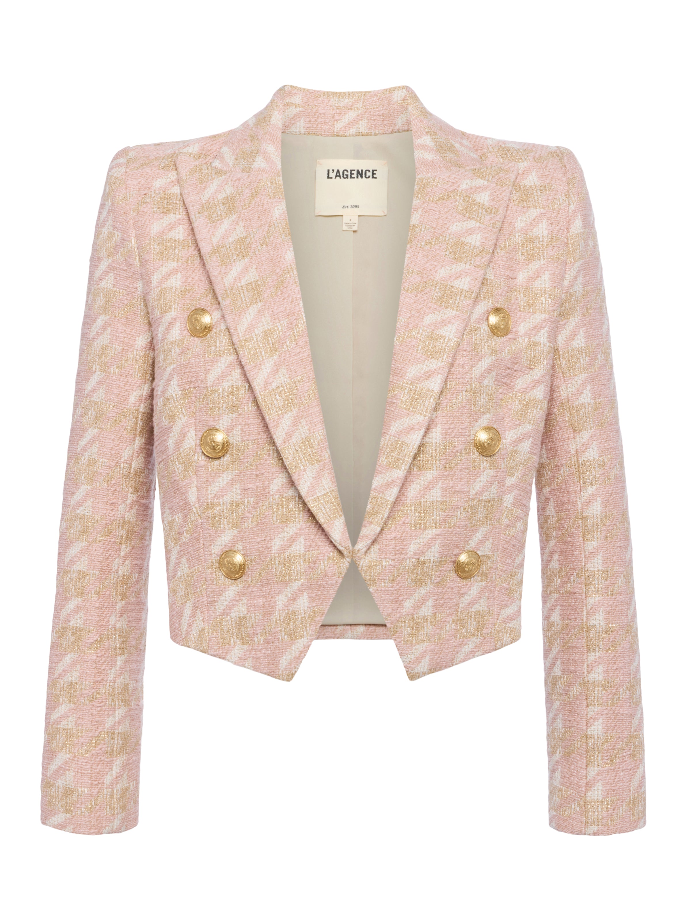 Lila Tweed Blazer blazer L'AGENCE