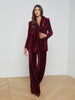 Aimee Velvet Blazer coming soon L'AGENCE   