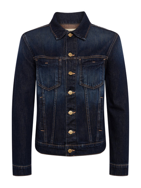 Mack Oversized Denim Jacket jacket L'AGENCE   