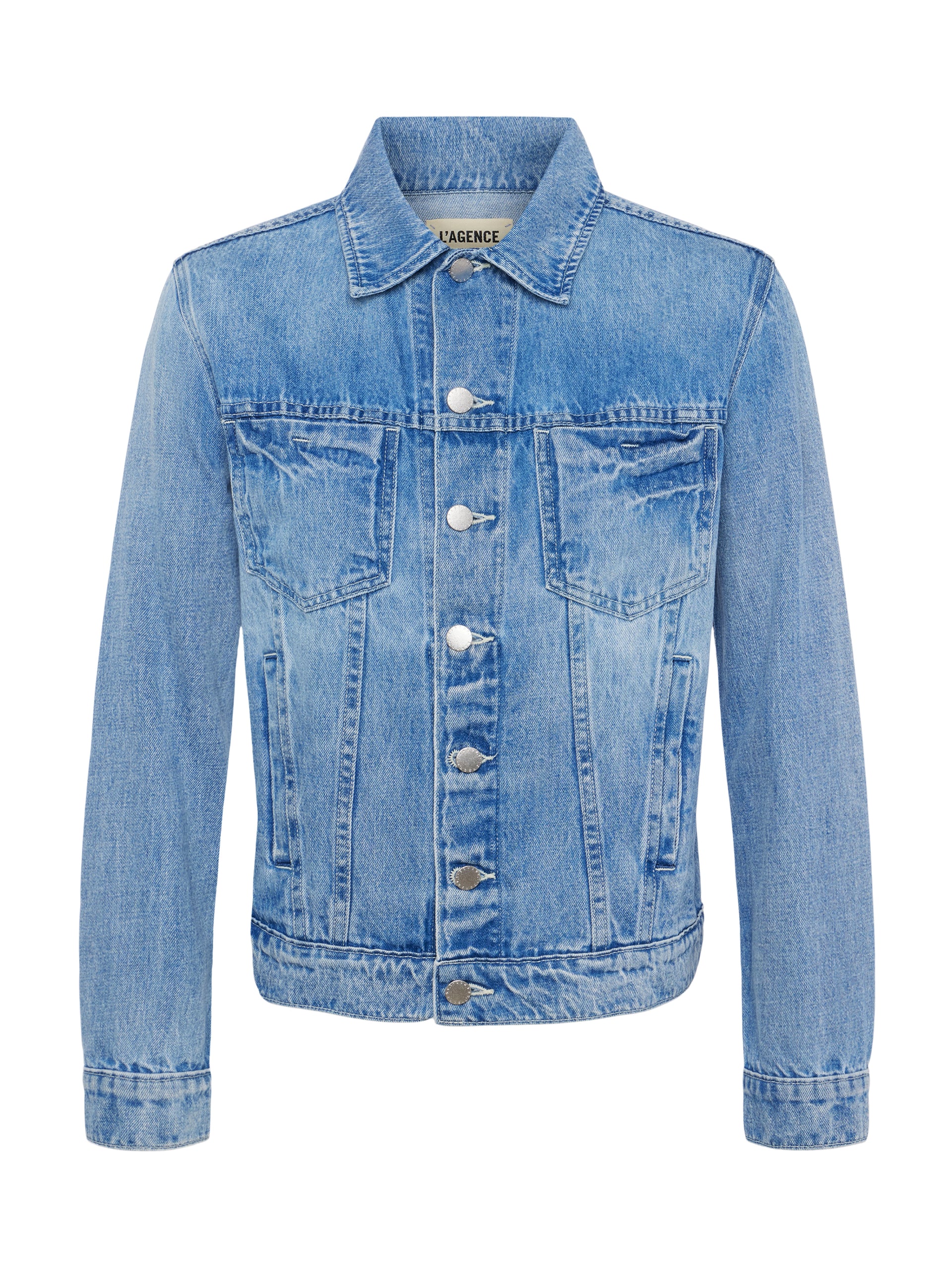 Mack Oversized Denim Jacket - Jean Bar Only jacket L'AGENCE