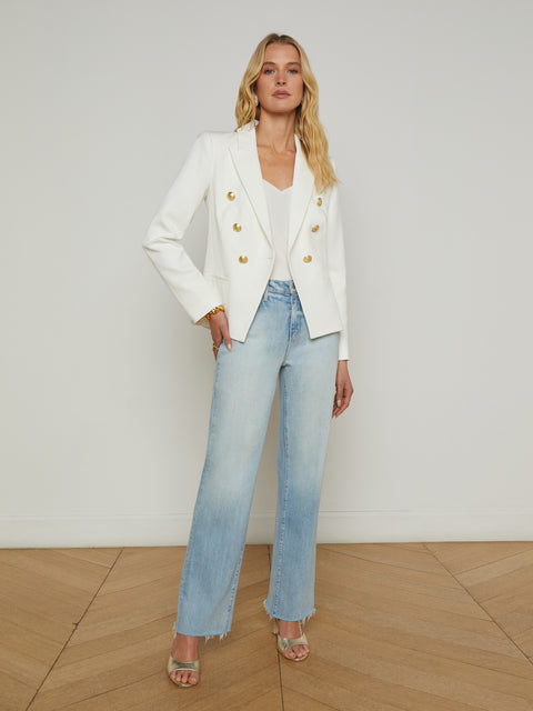 Marie Slim-Fit Blazer jacket L'AGENCE