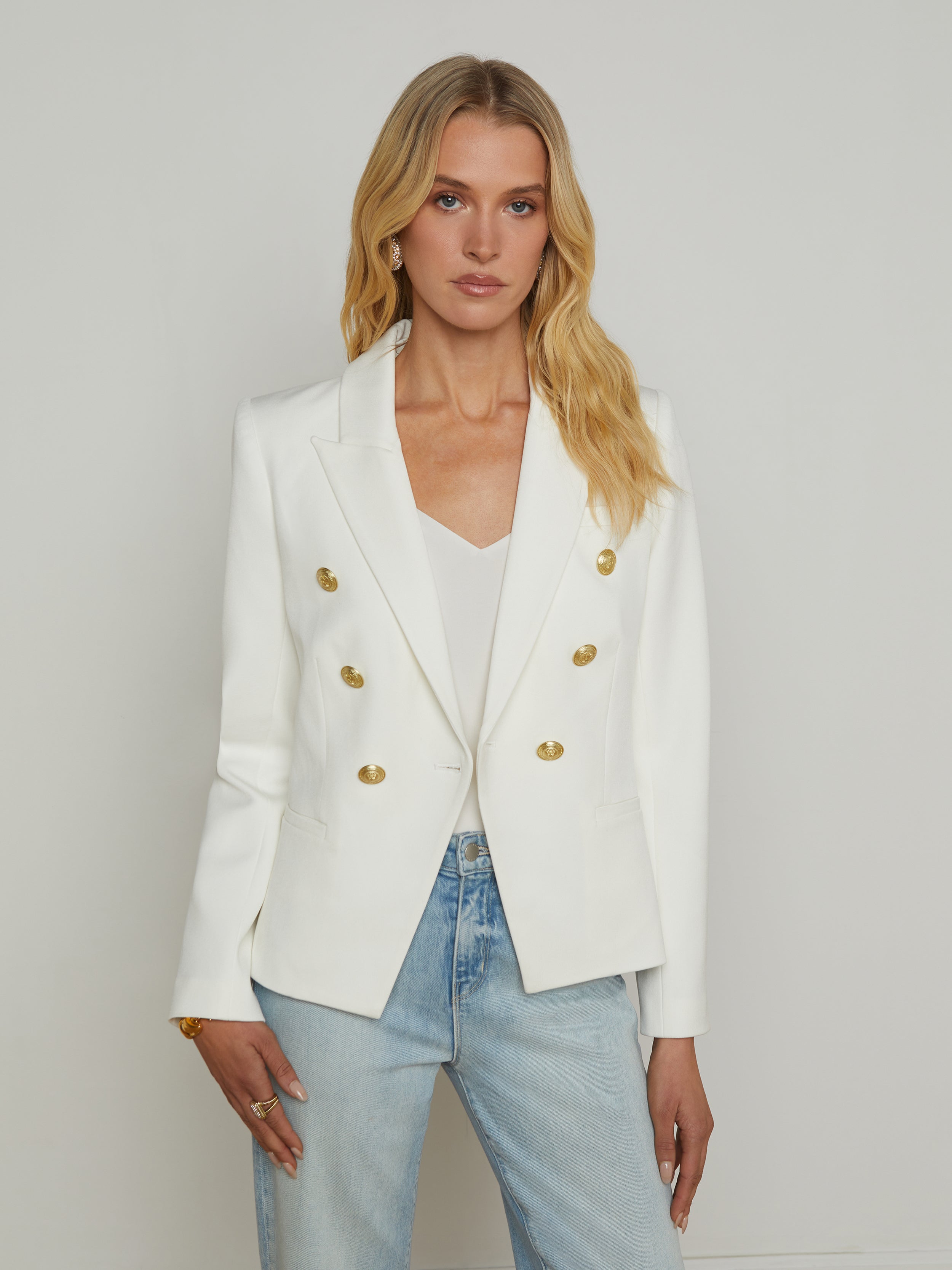 Marie Slim-Fit Blazer jacket L'AGENCE