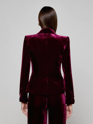 Marie Velvet Blazer