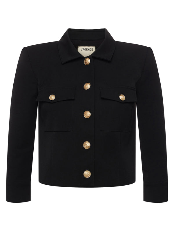 Kumi Cropped Jacket jacket L'AGENCE   
