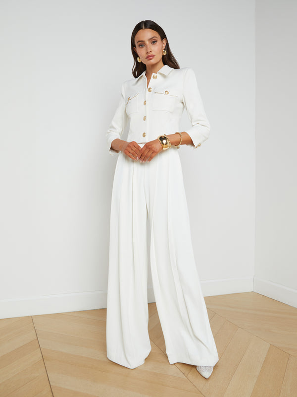 Kumi Cropped Jacket jacket L'AGENCE   