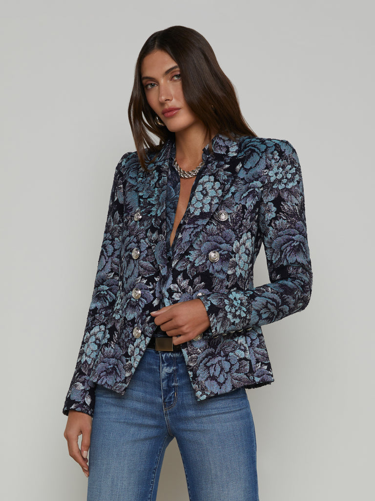 Bethany Jacquard Blazer blazer L'AGENCE