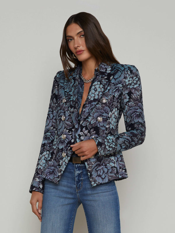 Bethany Jacquard Blazer blazer L'AGENCE Sale