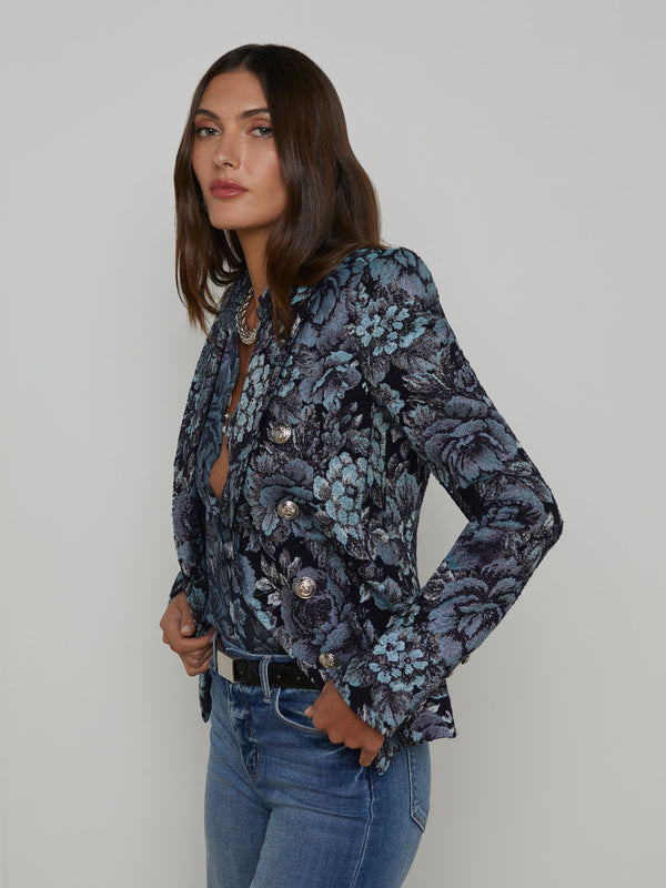 Bethany Jacquard Blazer blazer L'AGENCE Sale