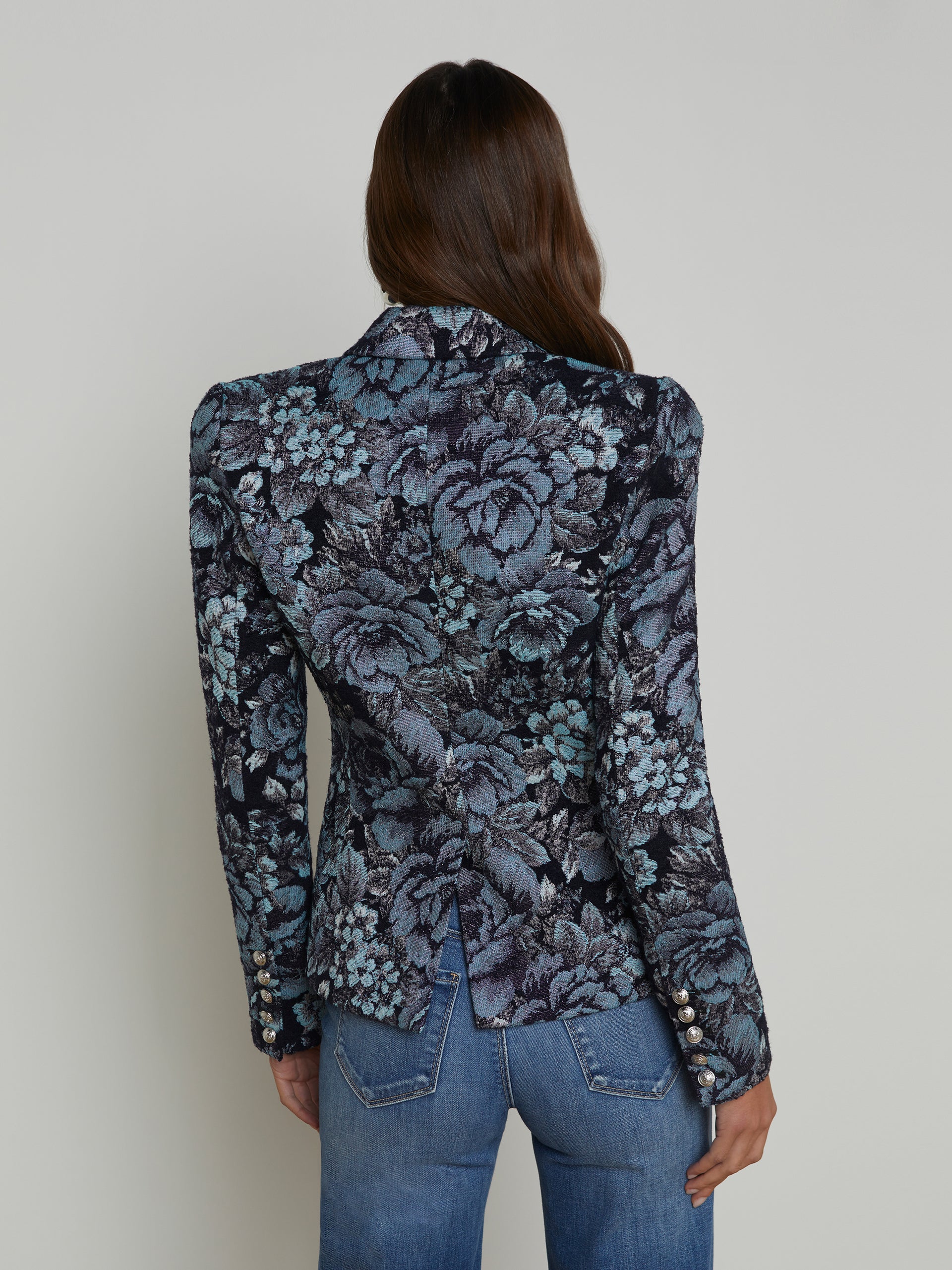 Bethany Jacquard Blazer blazer L'AGENCE