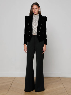 Bethany Velvet Blazer