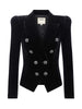 Bethany Velvet Blazer