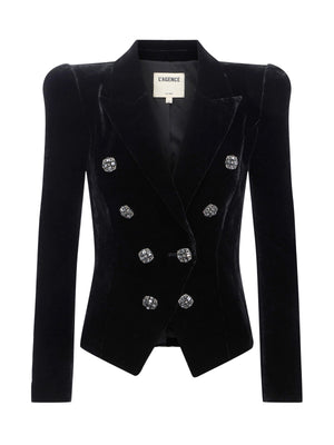 Bethany Velvet Blazer