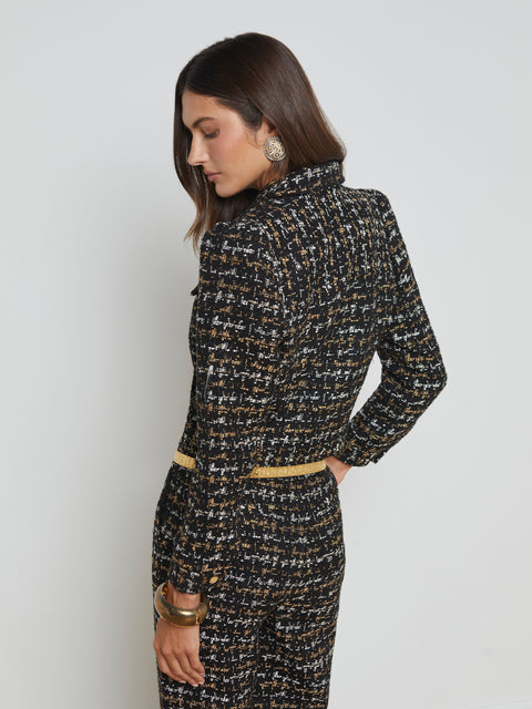 Kasey Tweed Jacket jacket L'AGENCE   