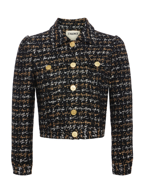 Kasey Tweed Jacket jacket L'AGENCE Sale