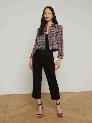 Kasey Tweed Jacket jacket L'AGENCE