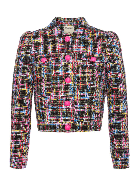 Kasey Tweed Jacket jacket L'AGENCE