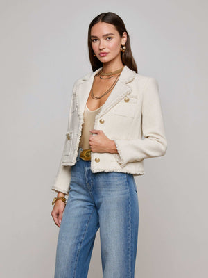 Veste en tweed Sylvia