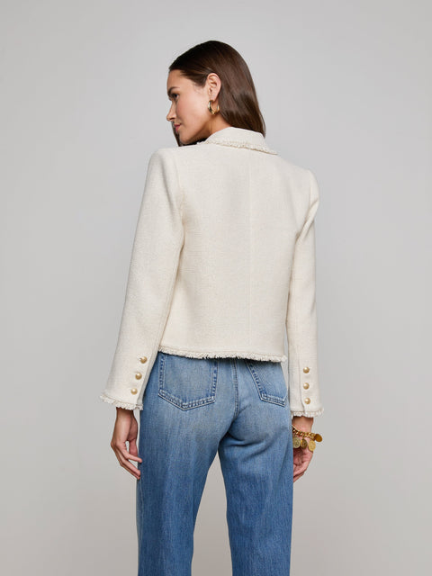 Veste en tweed Sylvia