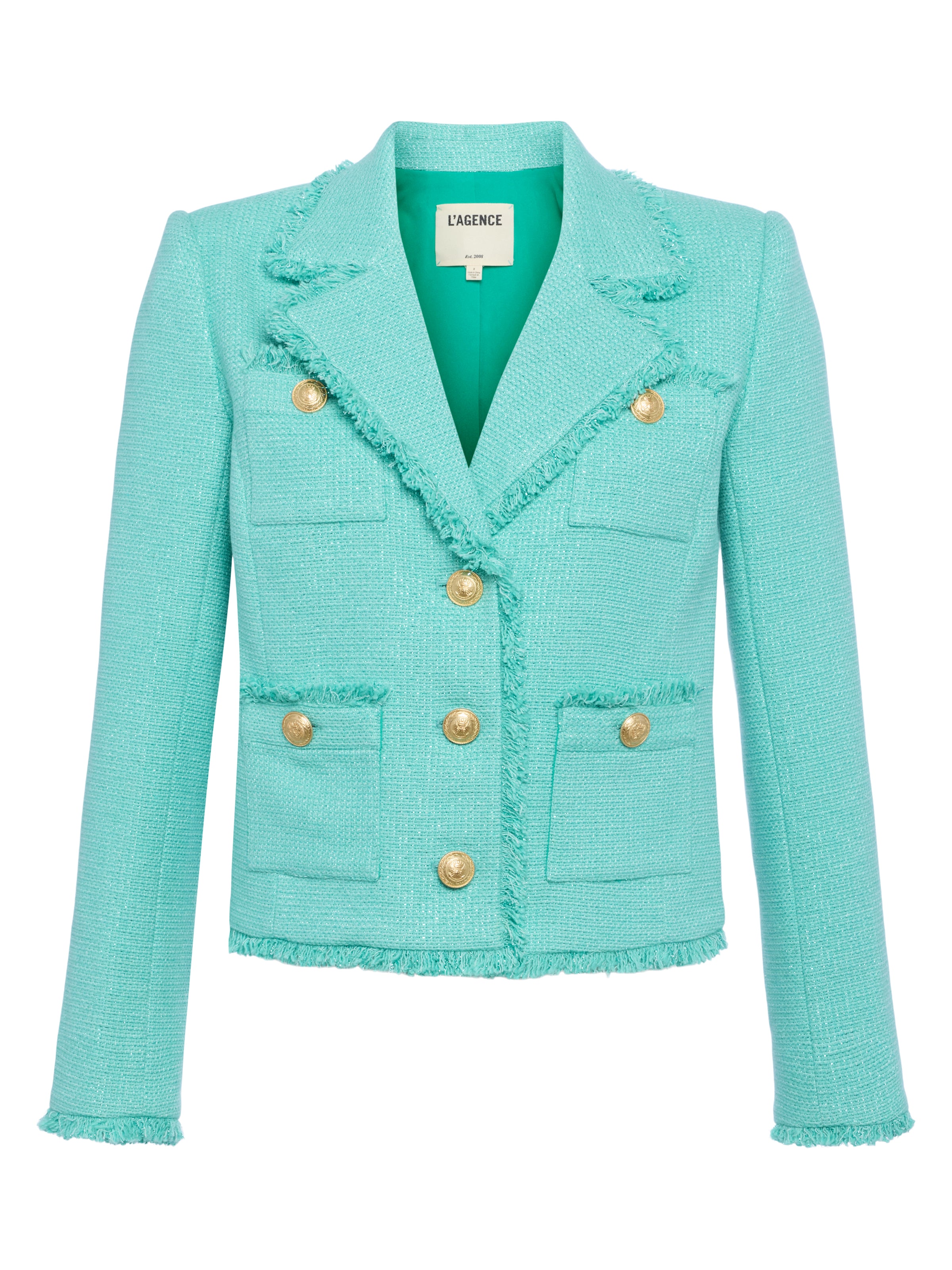 Sylvia Tweed Jacket jacket L'AGENCE