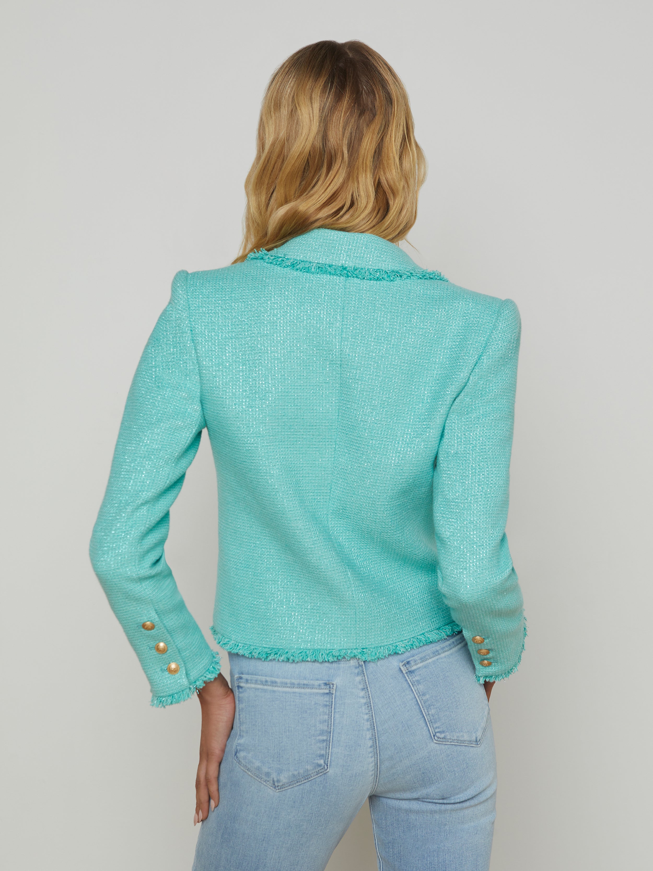 Sylvia Tweed Jacket jacket L'AGENCE