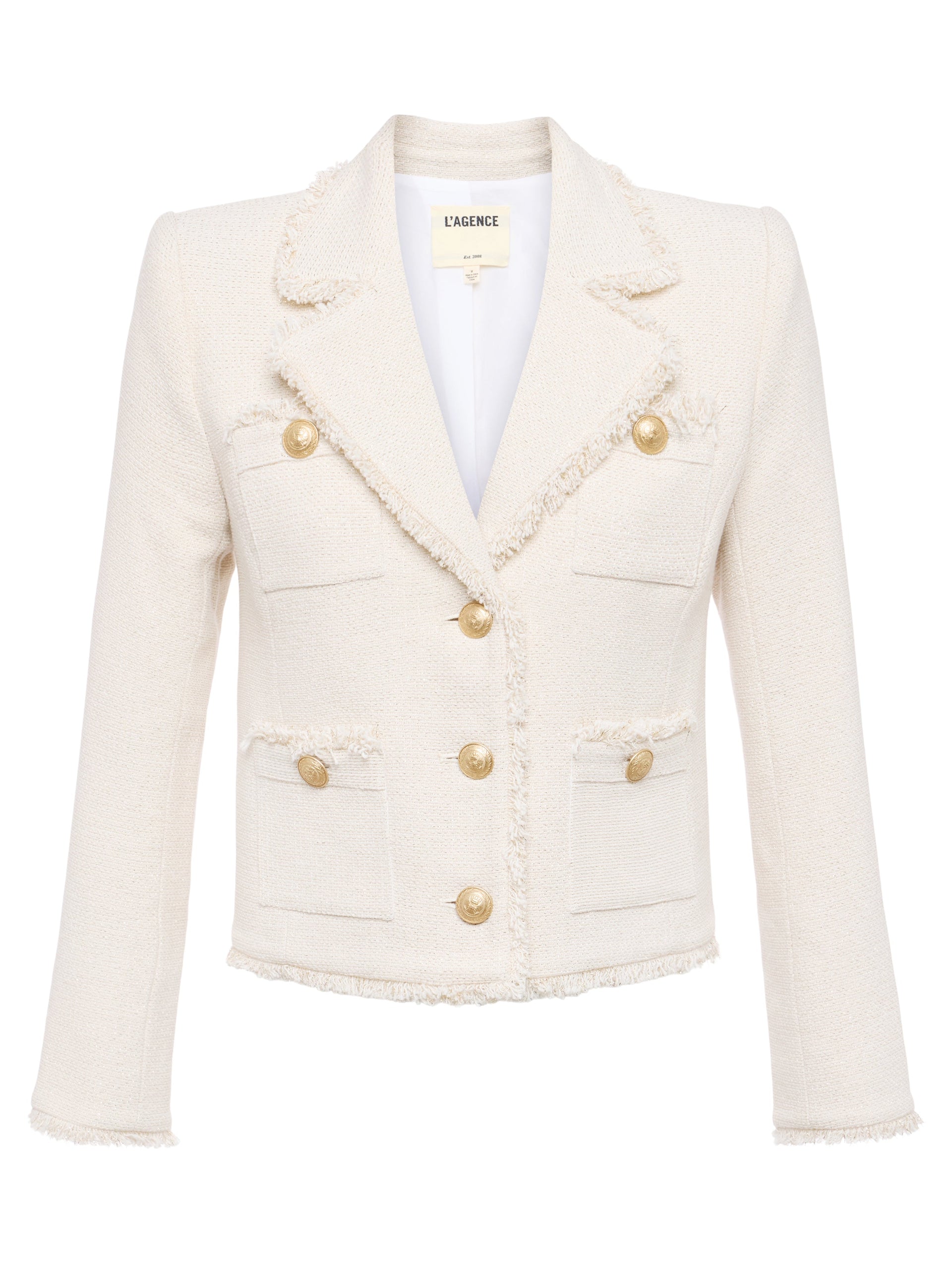 Veste en tweed Sylvia